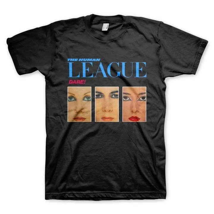 Human League Dare Black T-Shirt