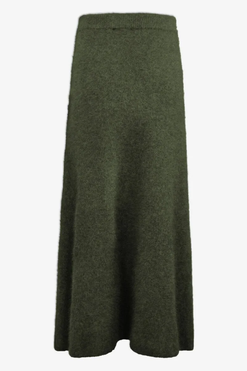 ISABELLA SKIRT | ARMY MELANGE