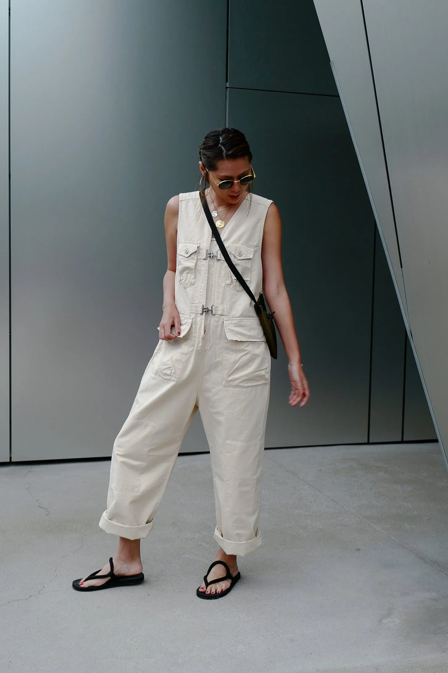 Ivory Pocket Overall *BEST BUY*