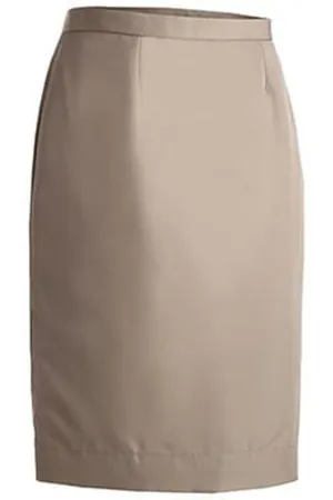 Ladies' Microfiber Skirt - Tan