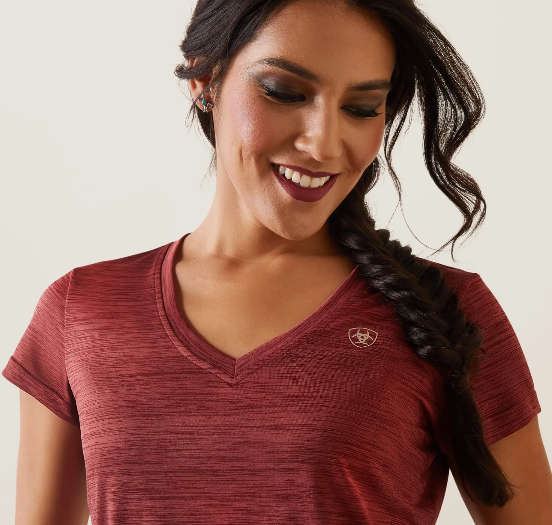 Laguna Patriot T-Shirt-POMEGRANATE