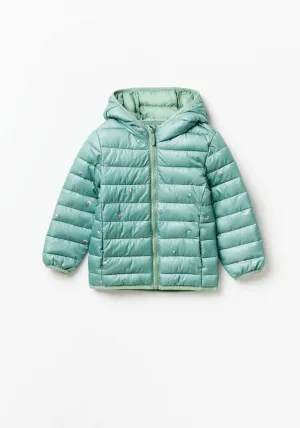 Light Puffer Jacket - Green