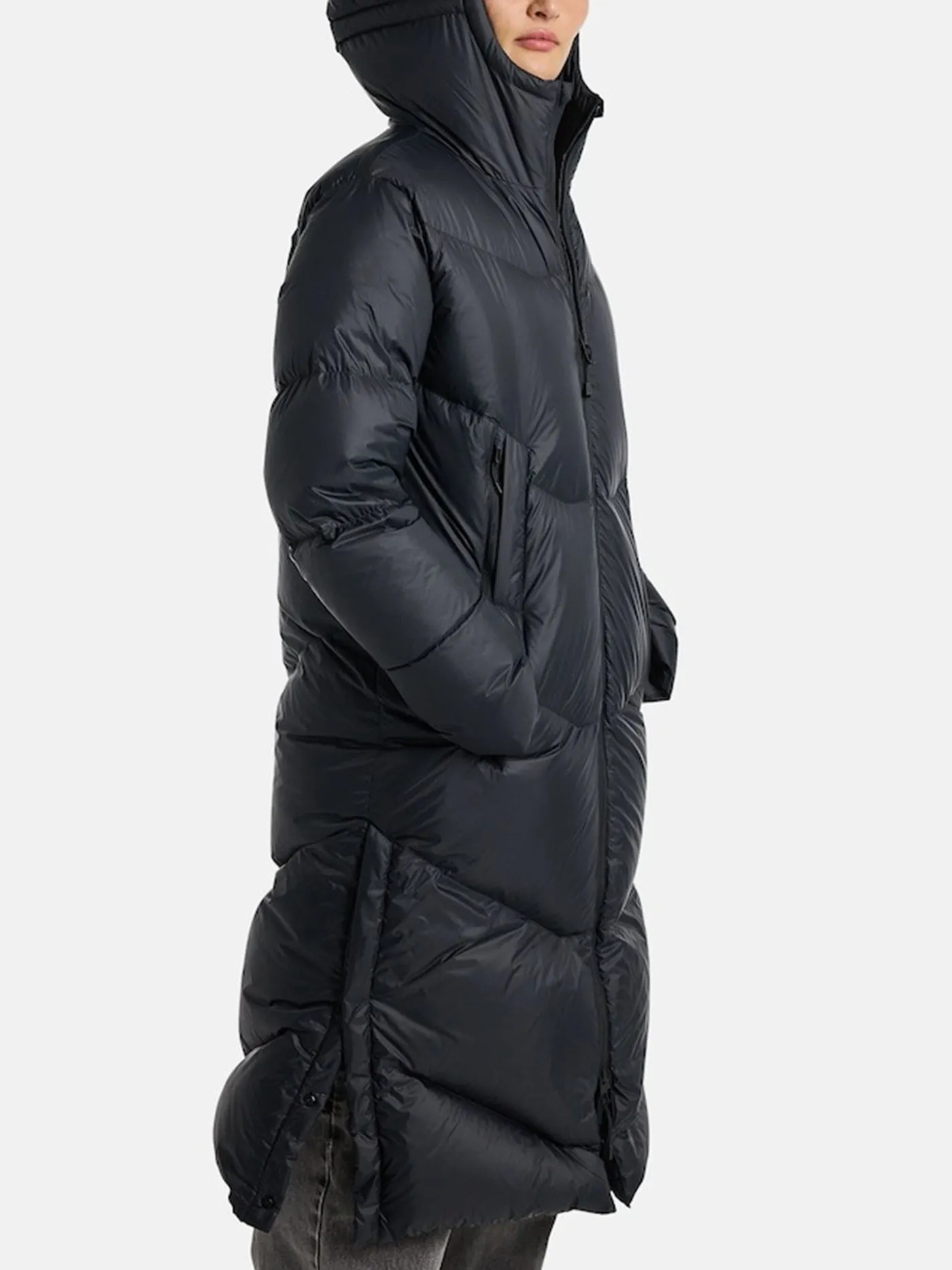 Long Down Parka Jacket