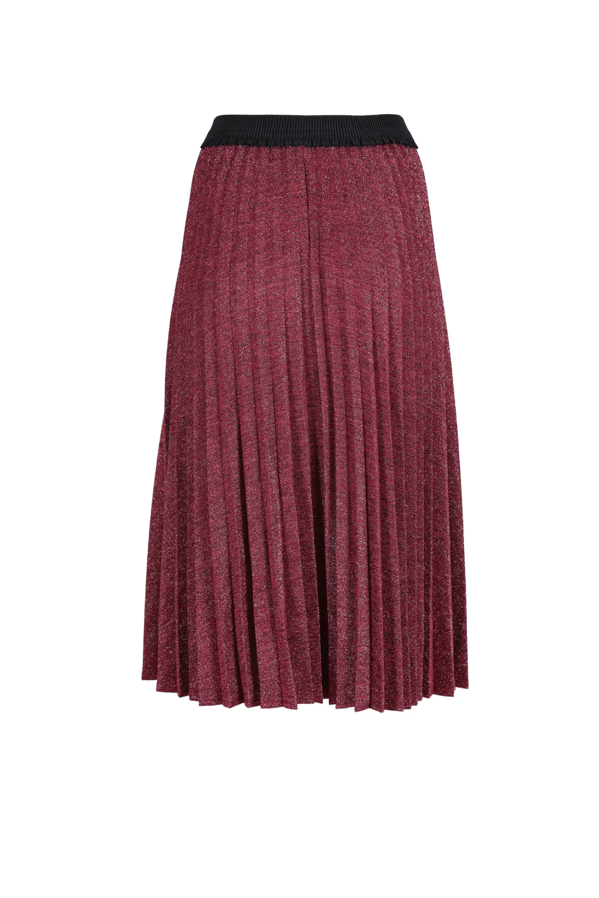 Lucy Lurex Pleated Skirt Pink