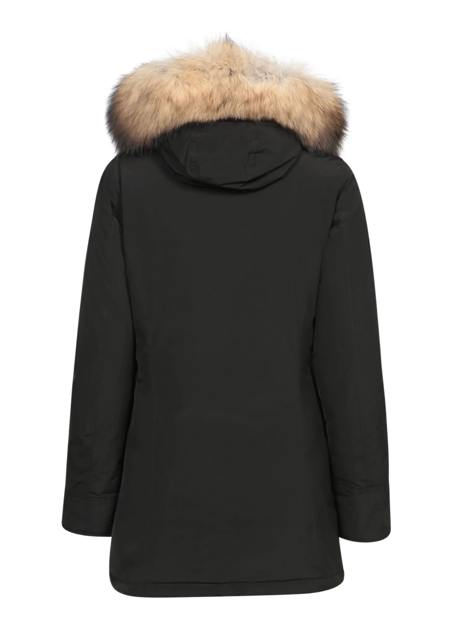 Luxury Arctic Black Parka