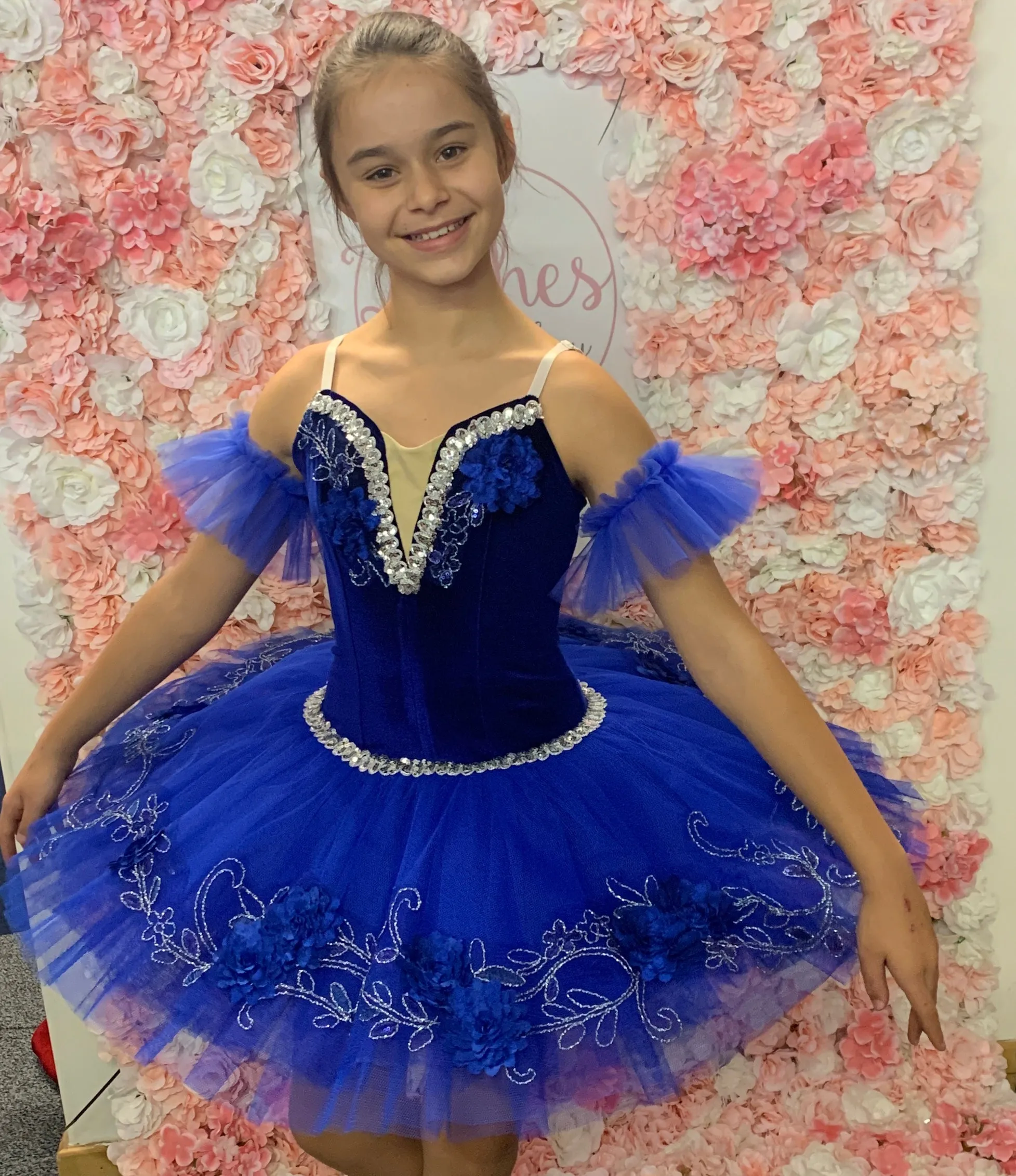 Medora Royal Blue children's tutu 10-13yrs - Hire only