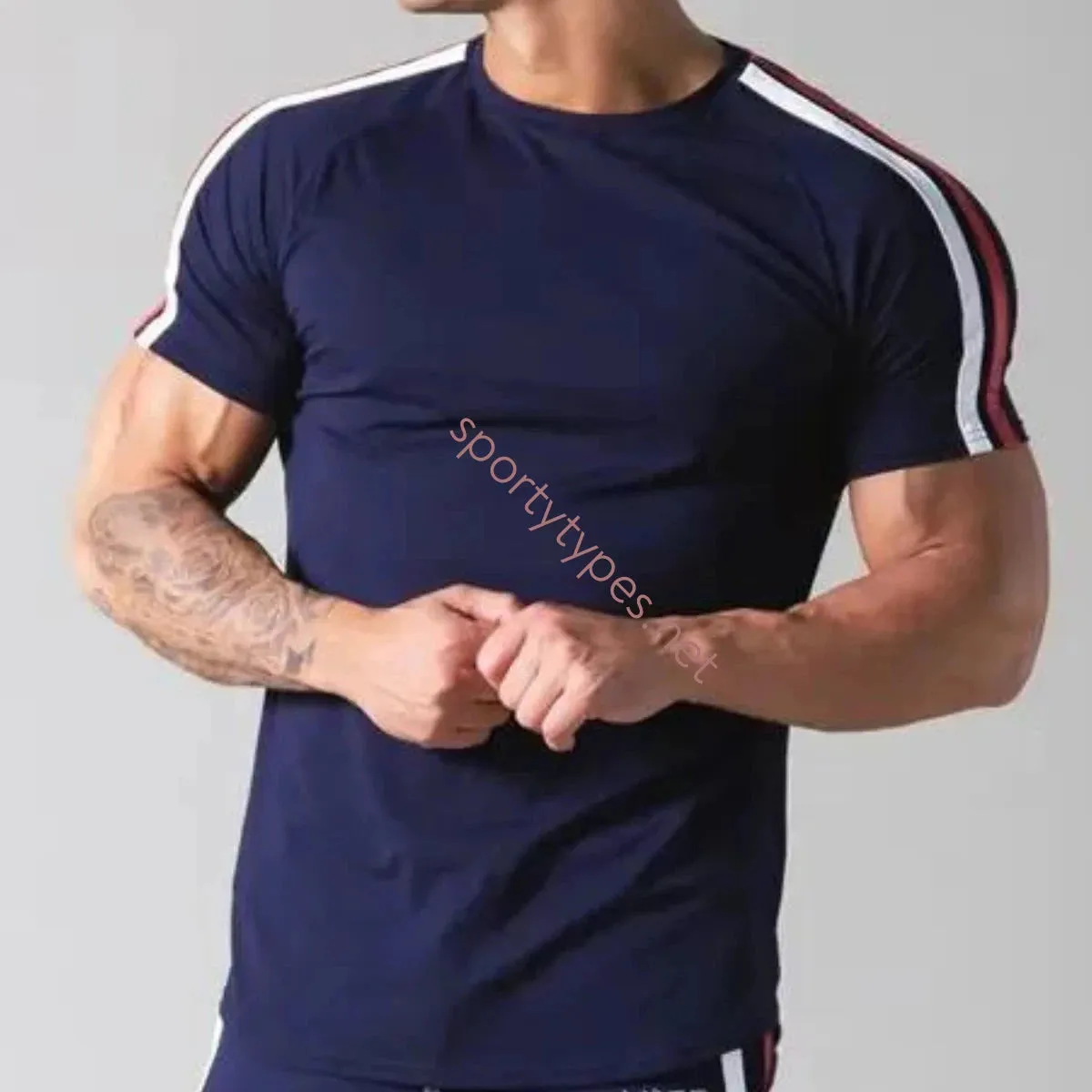 Men's Bodybuilding Cotton T-shirt