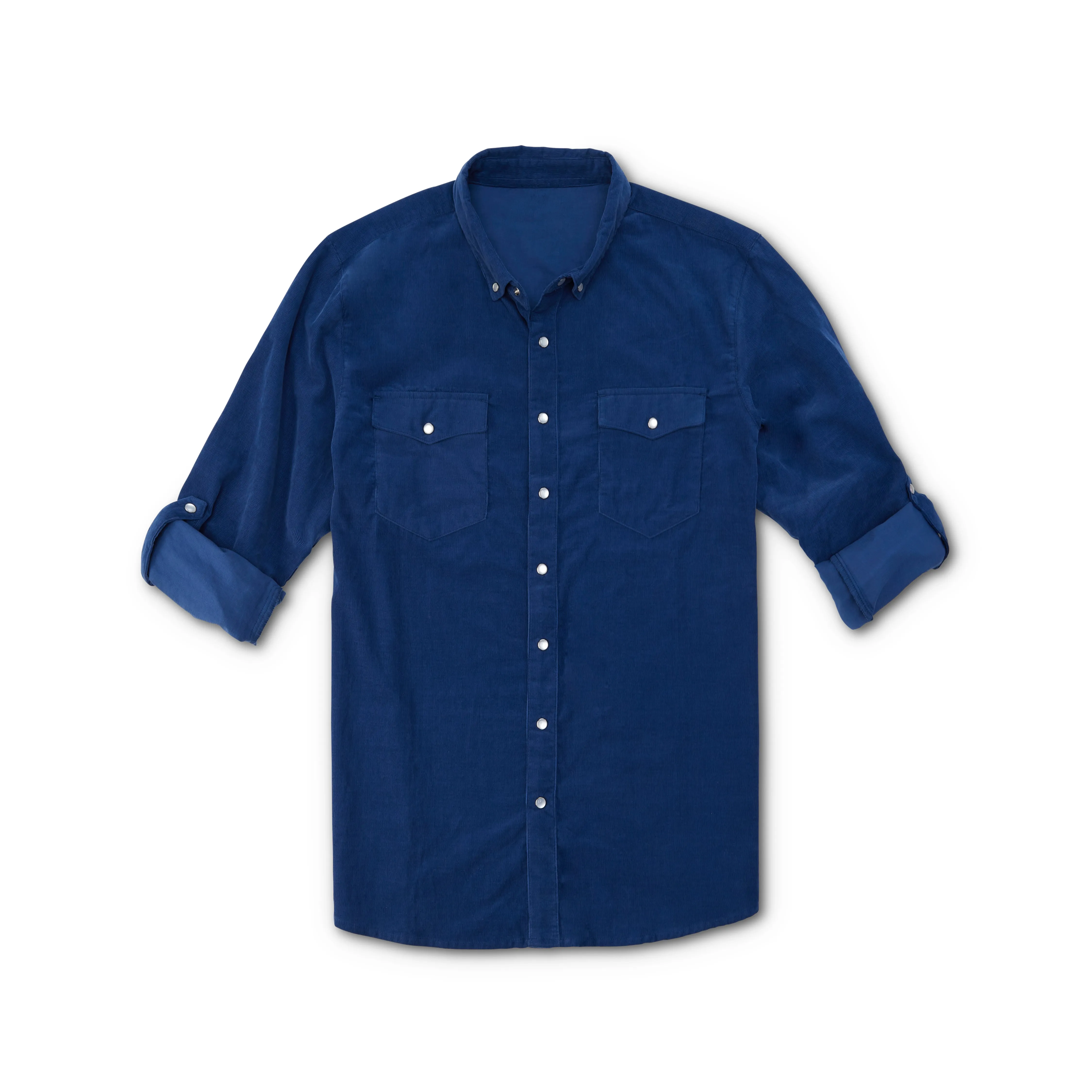 Men's Corduroy Pearl Snap Western Shirt