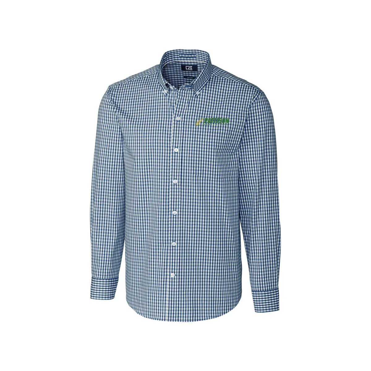 Men's Easy Care Stretch Gingham Check Shirt