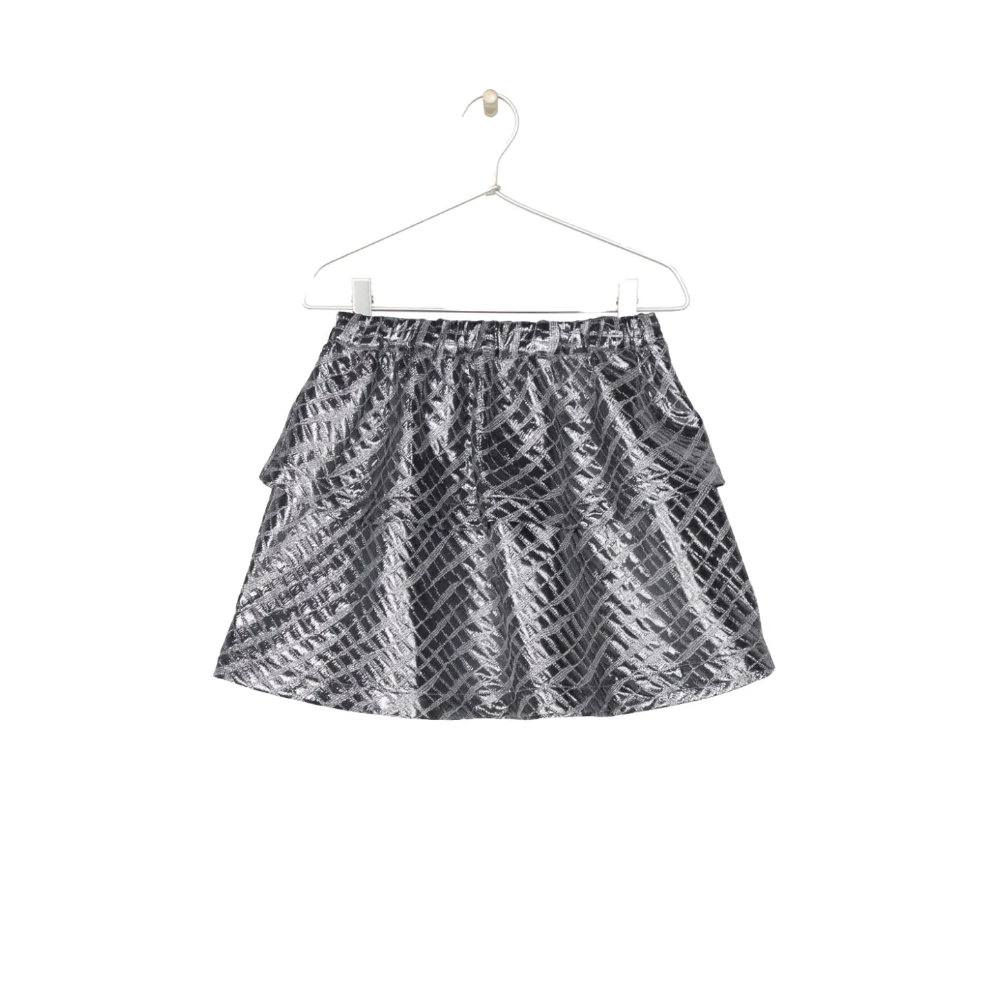 METALLIC JACQUARD  SKIRT