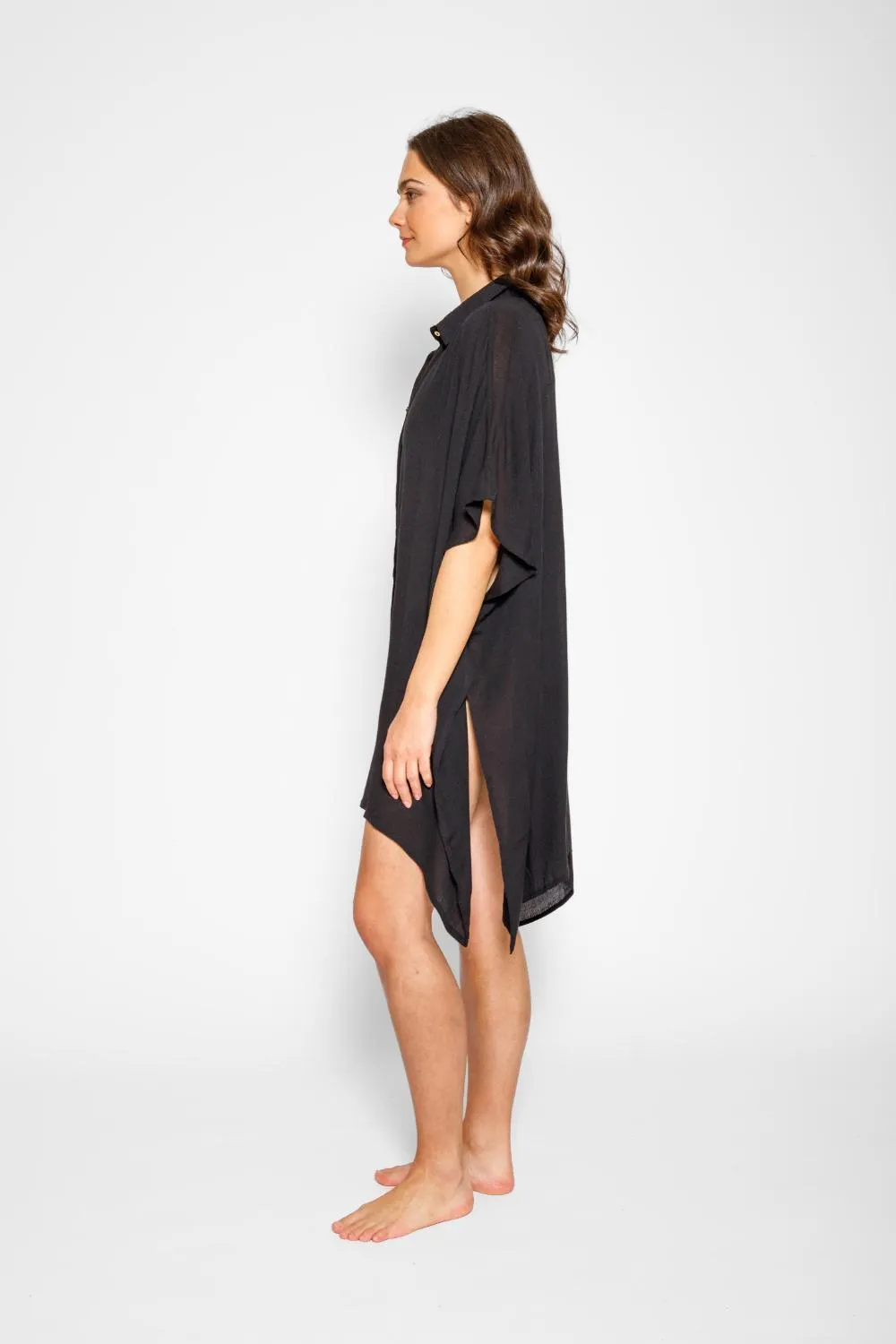 Miami Big Shirt Dress