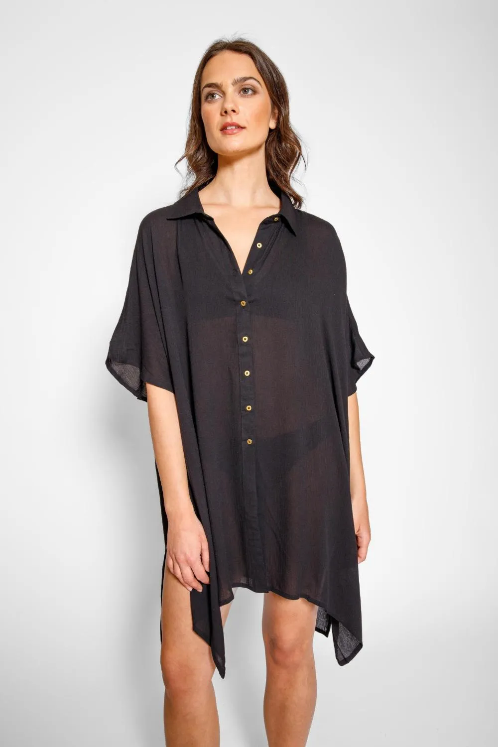 Miami Big Shirt Dress