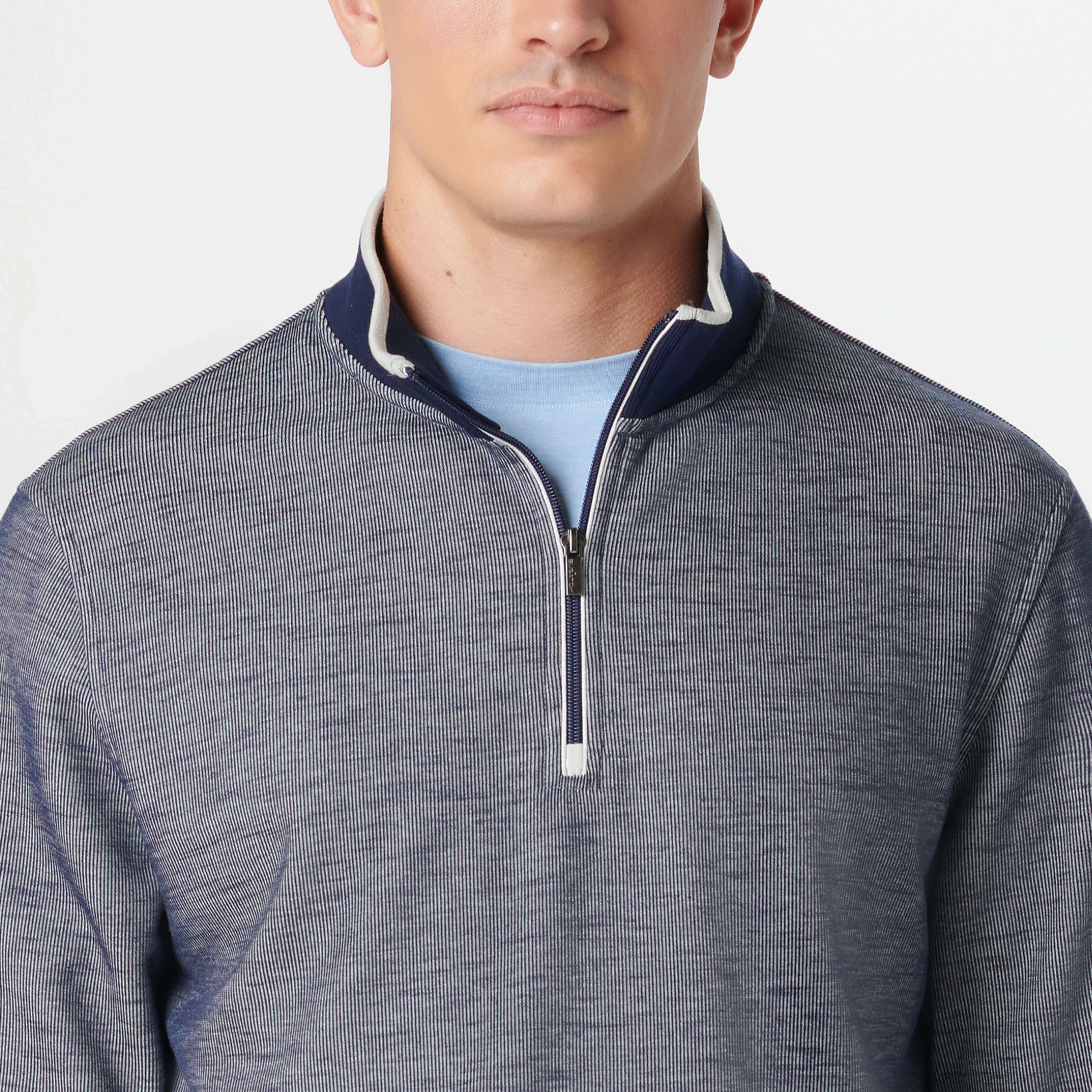 Mini Cable Quarter Zip Pullover