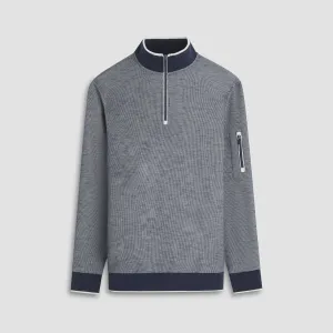 Mini Cable Quarter Zip Pullover