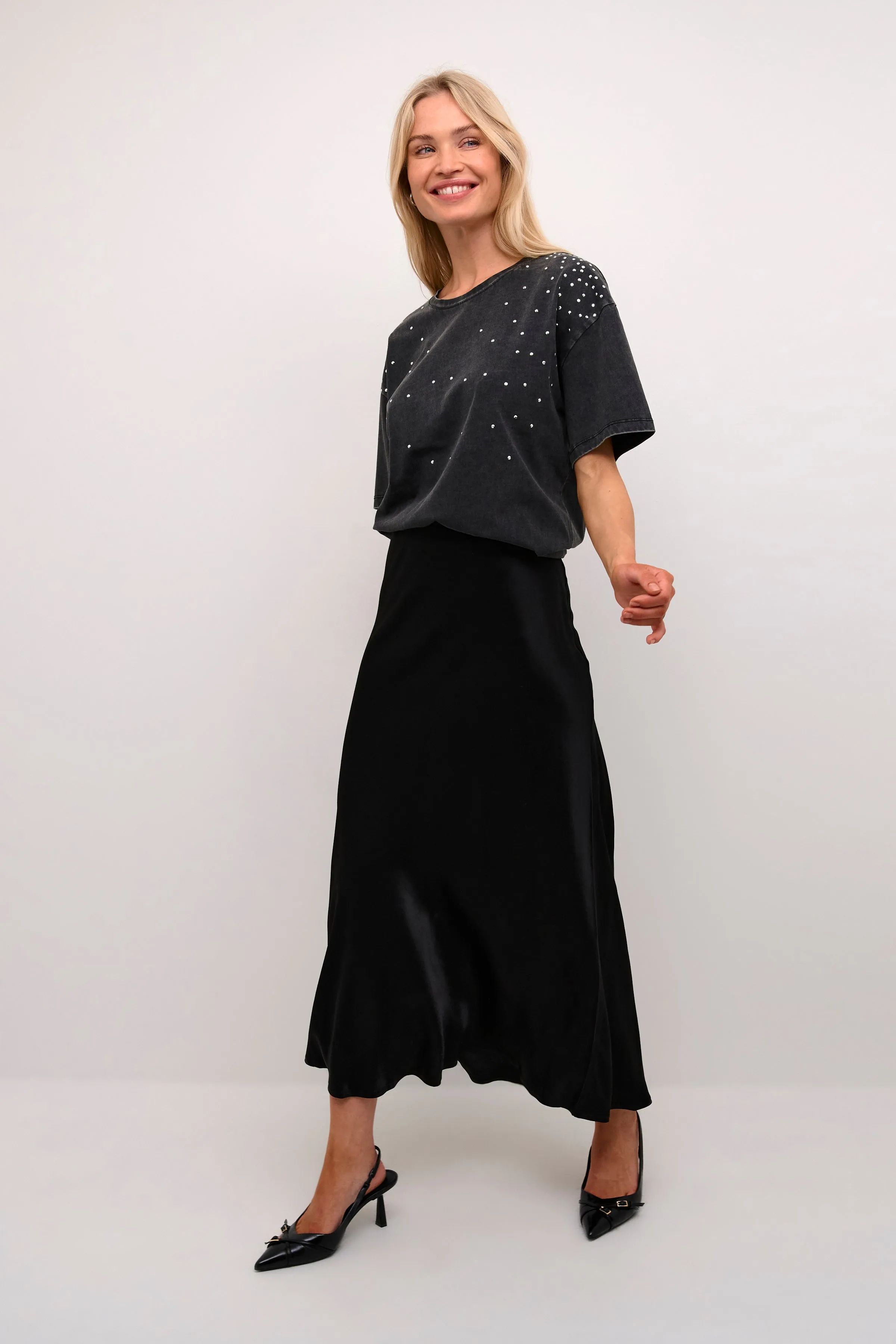 Moss Jessie Skirt in Black