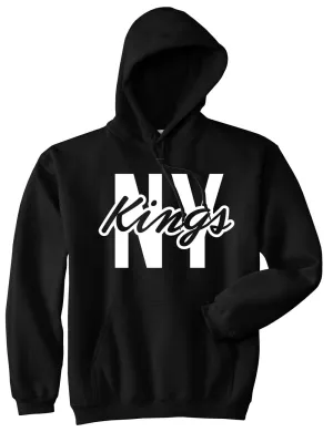 New York Blue Script Streetwear Pullover Hoodie Hoody