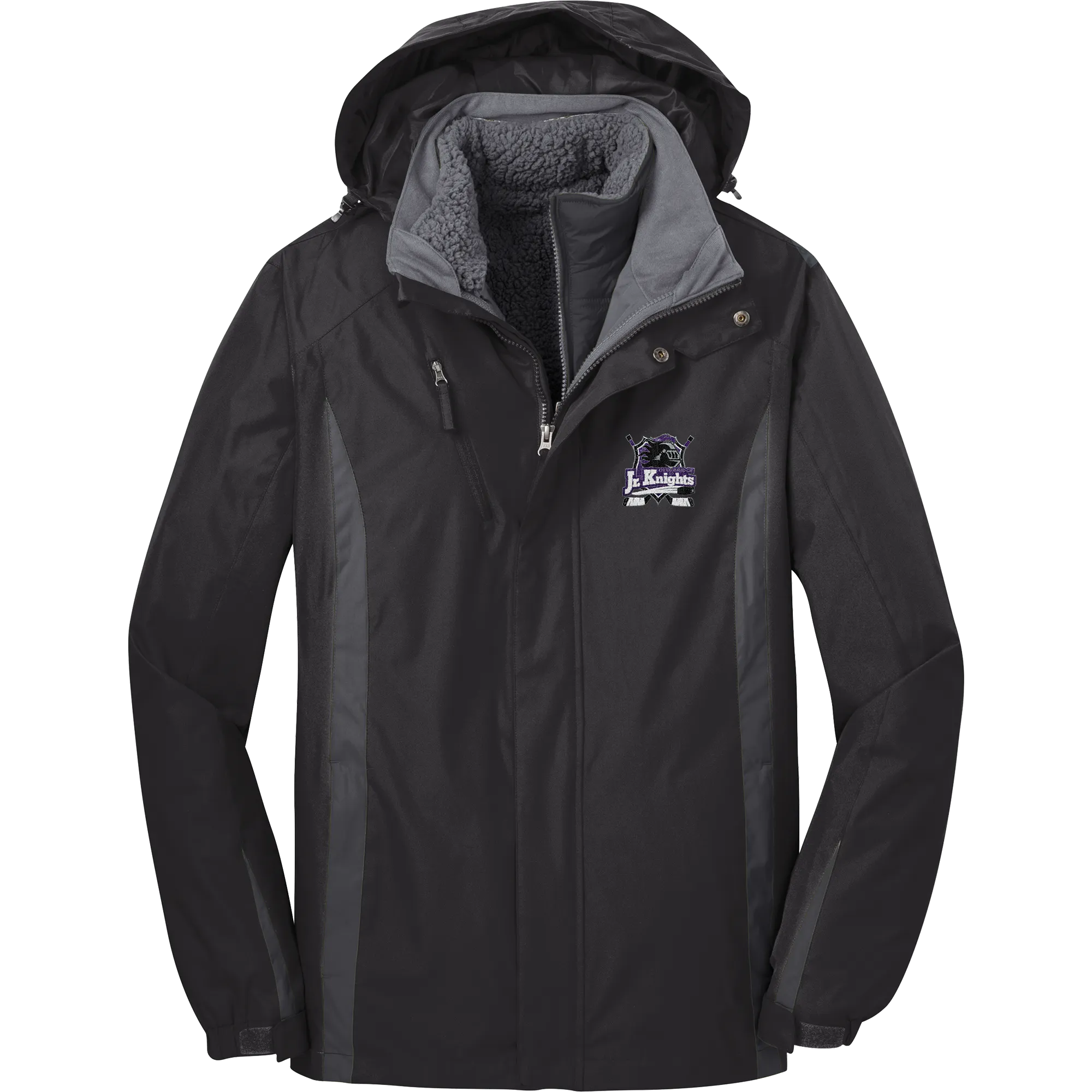 Old Bridge Jr. Knights Colorblock 3-in-1 Jacket