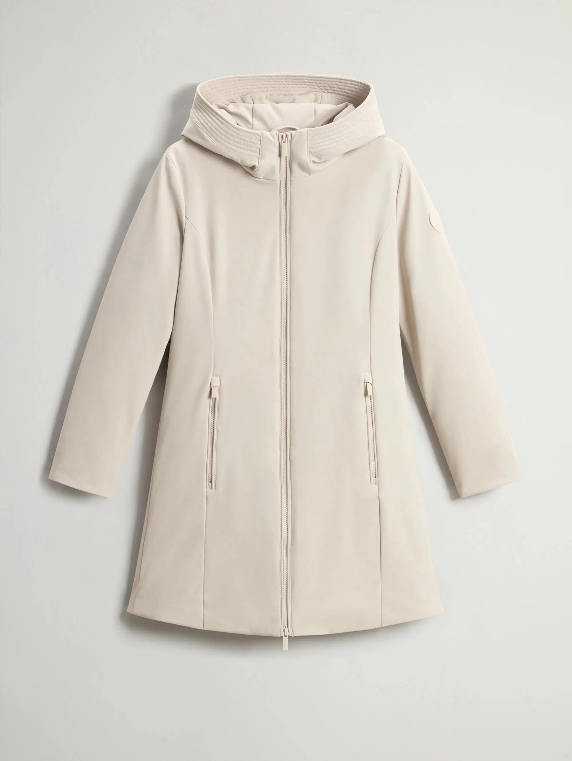 Parka Anti Vento con Cappuccio Firth Beige