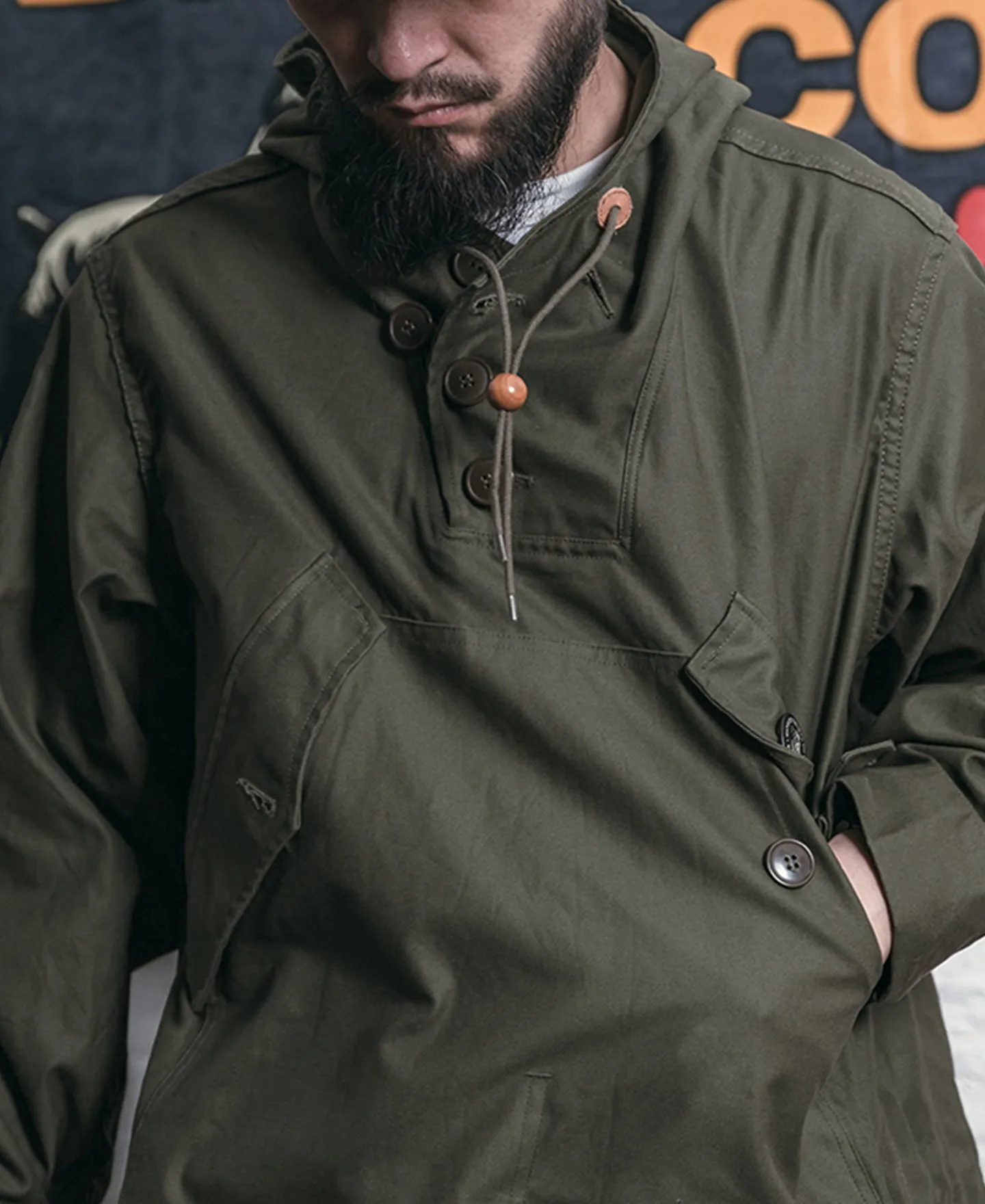 Parka, Field, Cotton, O.D.