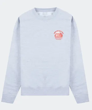 PIZZA CREWNECK GREY