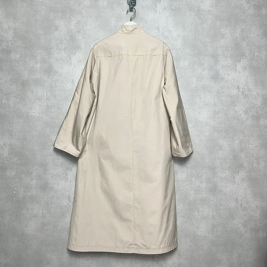 POLAND製 / REVERSIBLE STAND-UP COLLAR LONG COAT