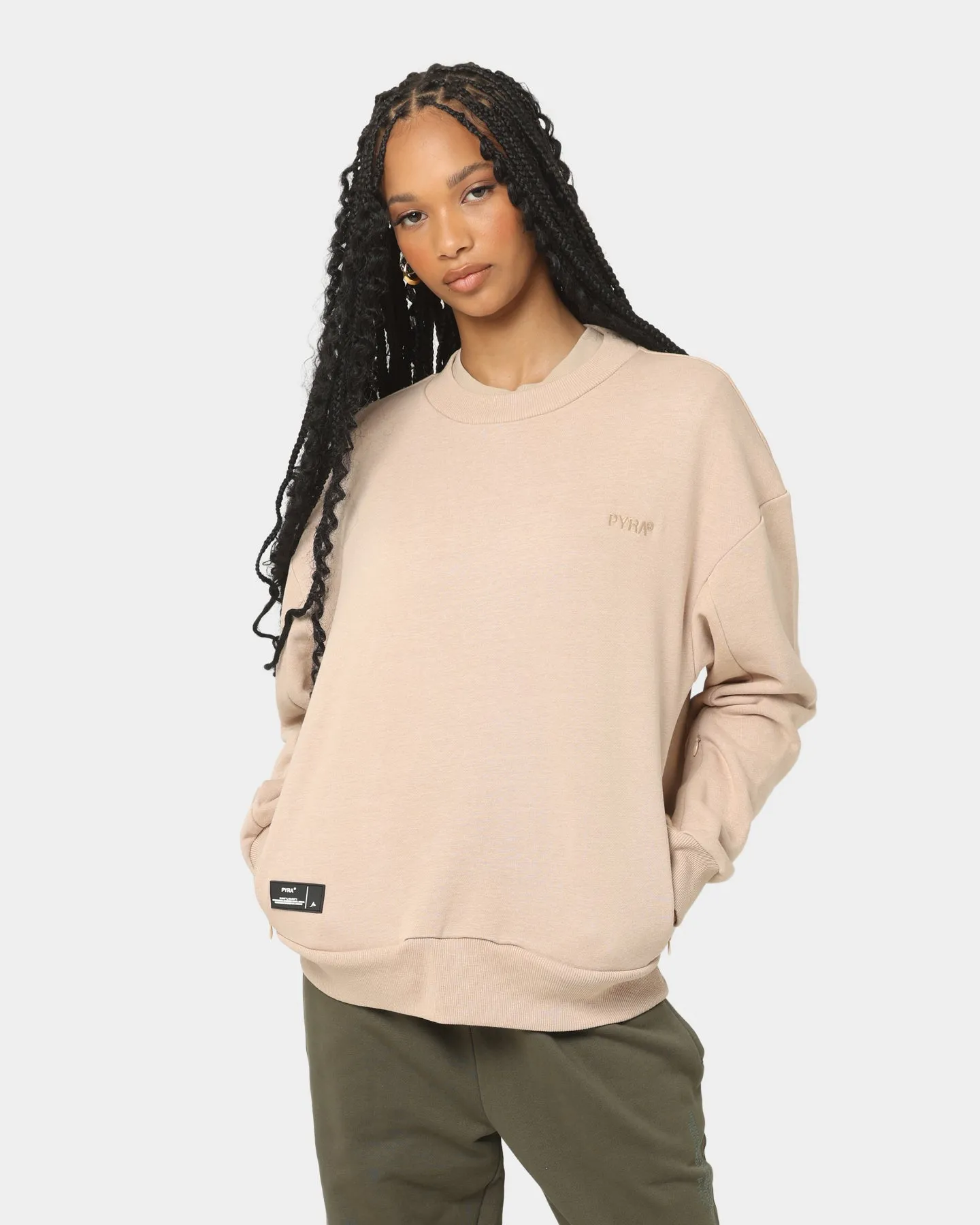 PYRA Women's Highline Sweater Natural