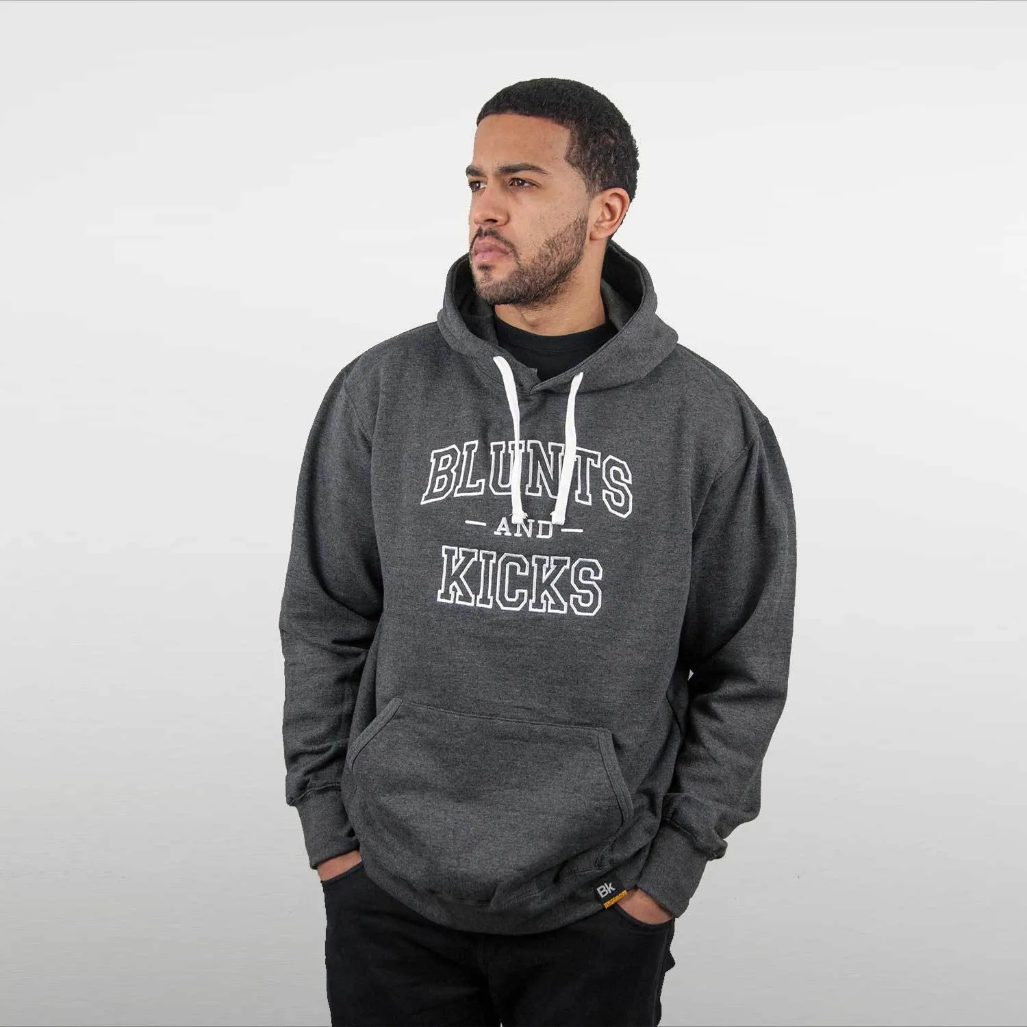 "Collegiate" Hoodie - Charcoal