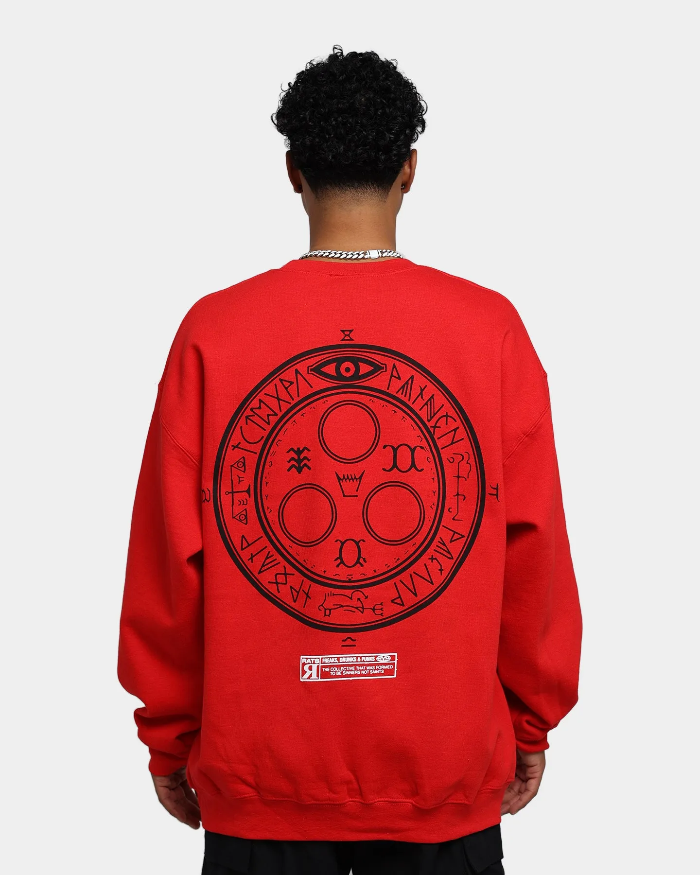 Rats Get Fat X Silent Hill Halo Of The Sun Crewneck Red