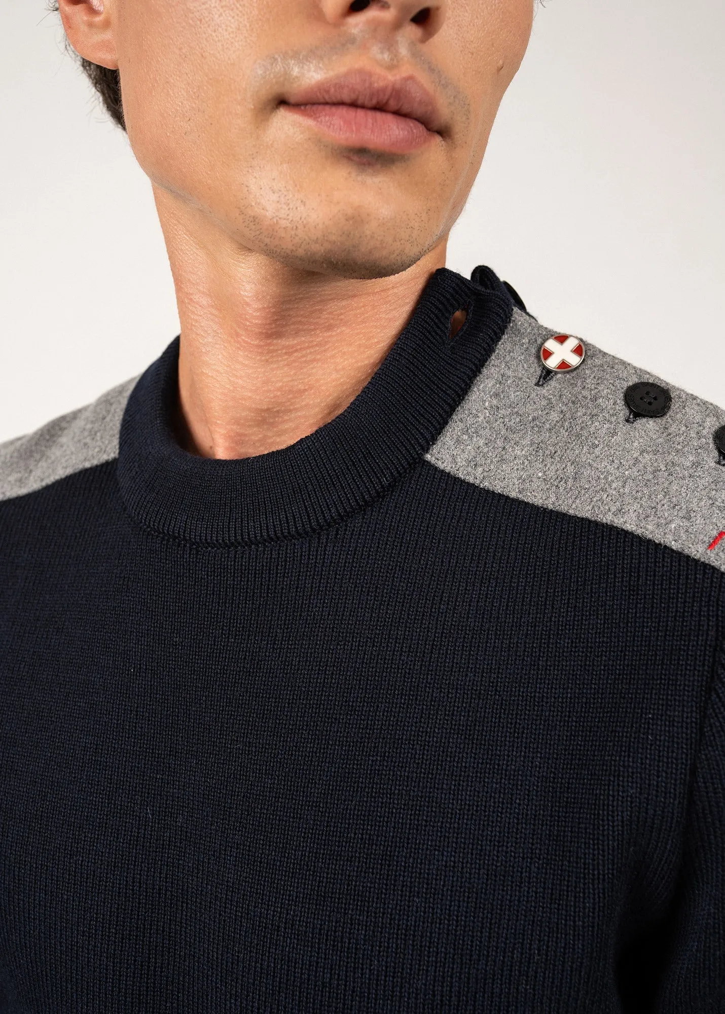 Sailor jumper Moraine Arpin - SAINT JAMES x ARPIN (NAVY)