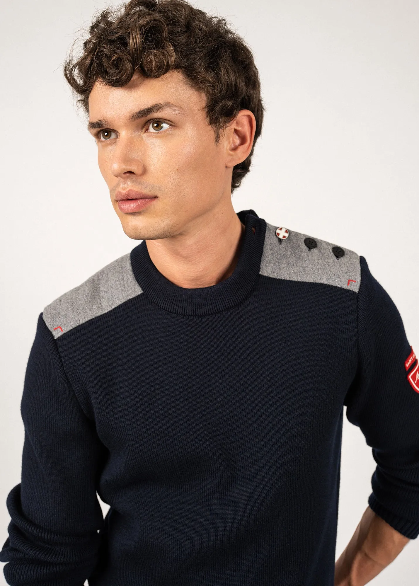 Sailor jumper Moraine Arpin - SAINT JAMES x ARPIN (NAVY)