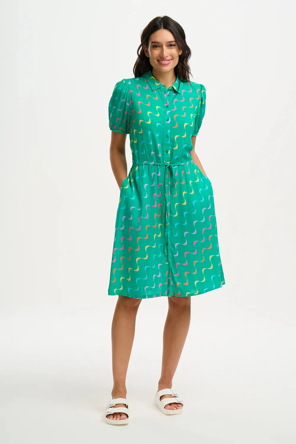 Salma Green Dress