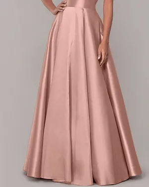 Satin Silk Long Skirts - 10 Colours