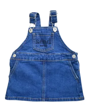 Seed Overall Dress 3-6M