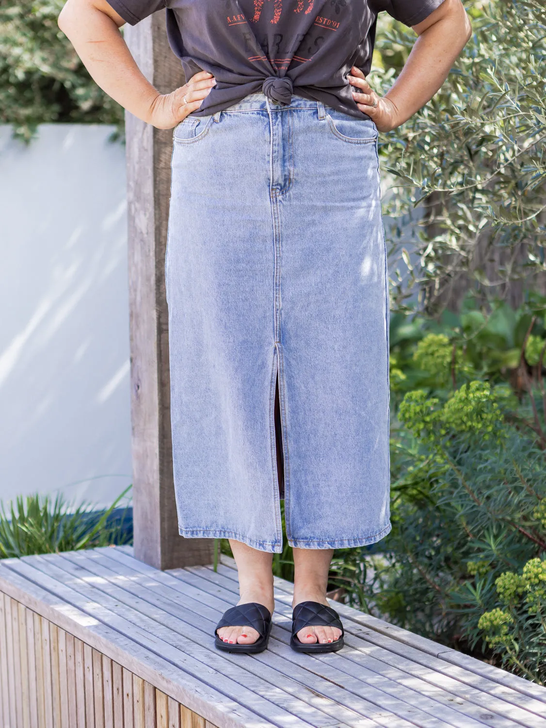 Sidney Denim Skirt