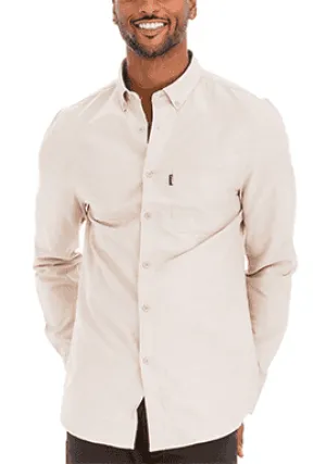 SIGNATURE LONG SLEEVE BUTTON DOWN SHIRT