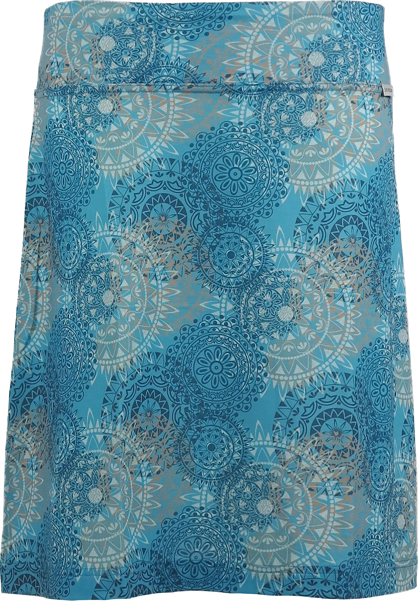 Skhoop Women&#x27;s Fiona Knee Skirt Denim Blue | Buy Skhoop Women&#x27;s Fiona Knee Skirt Denim Blue here | Outnorth