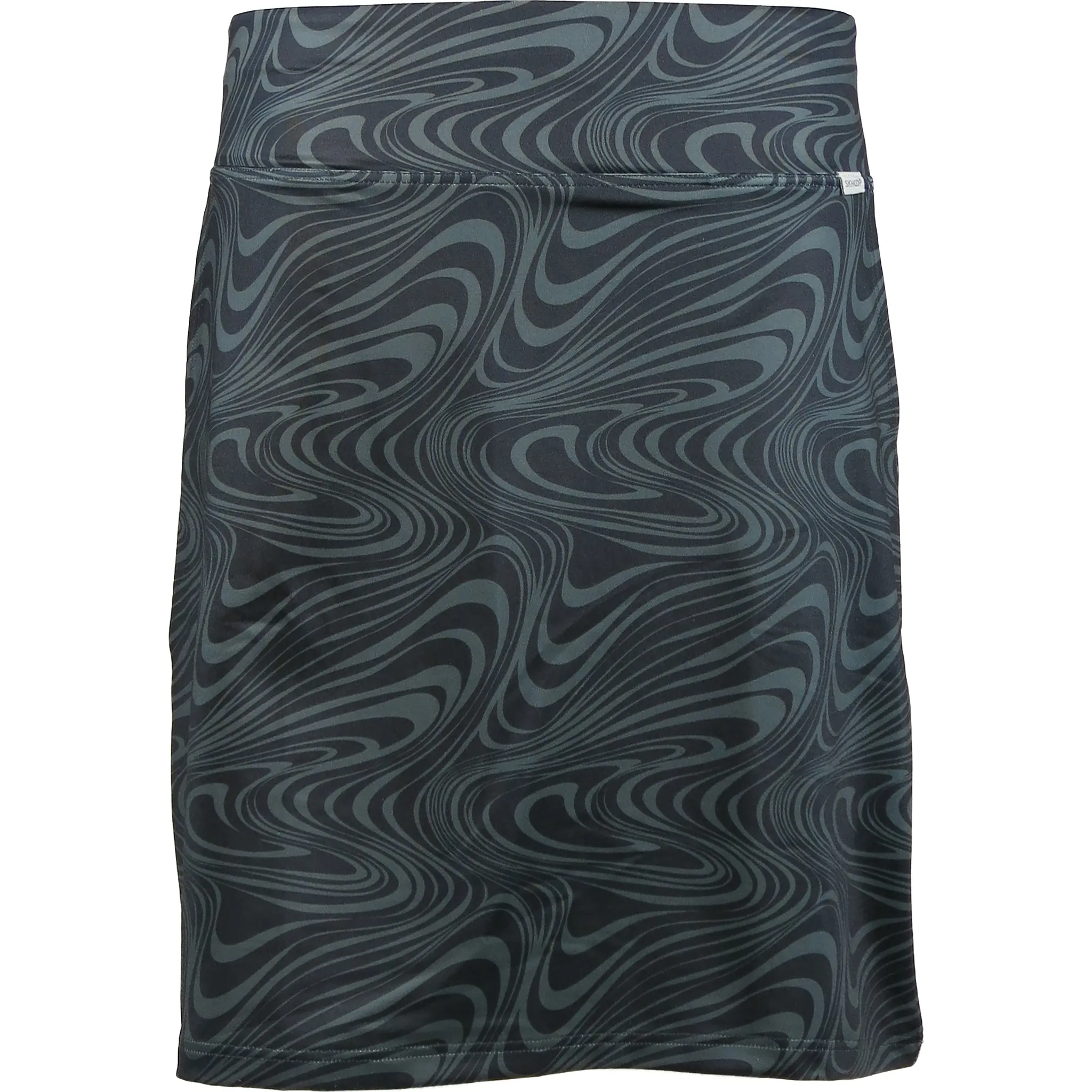 Skhoop Women&#x27;s Magda Knee Skirt Graphite | Buy Skhoop Women&#x27;s Magda Knee Skirt Graphite here | Outnorth