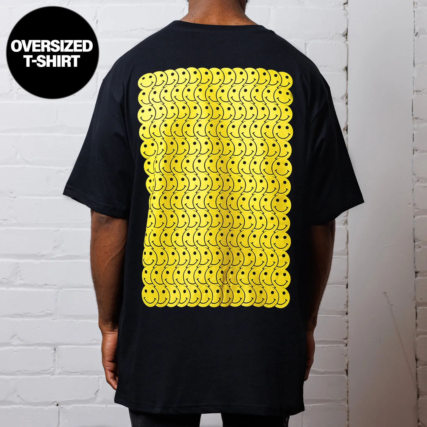 Smiley Trail - Tshirt - Black