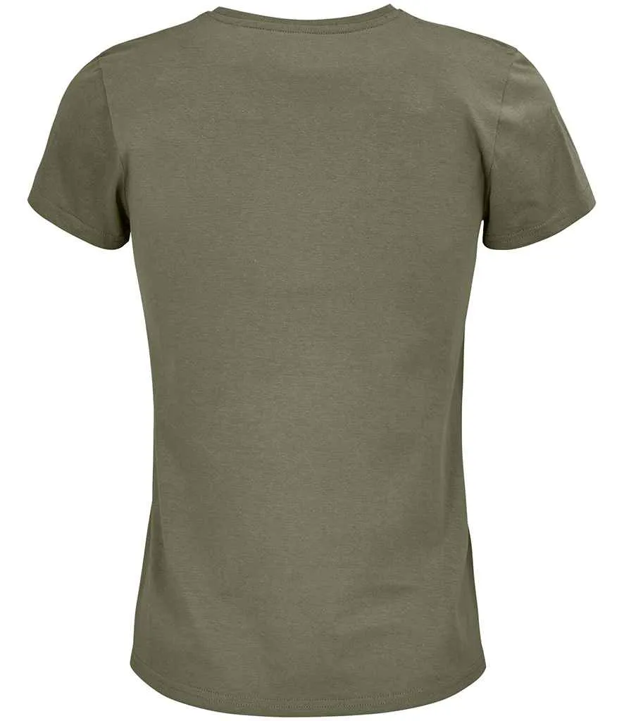 SOL'S Crusader Organic T-Shirt (Ladies) - Dark Colours