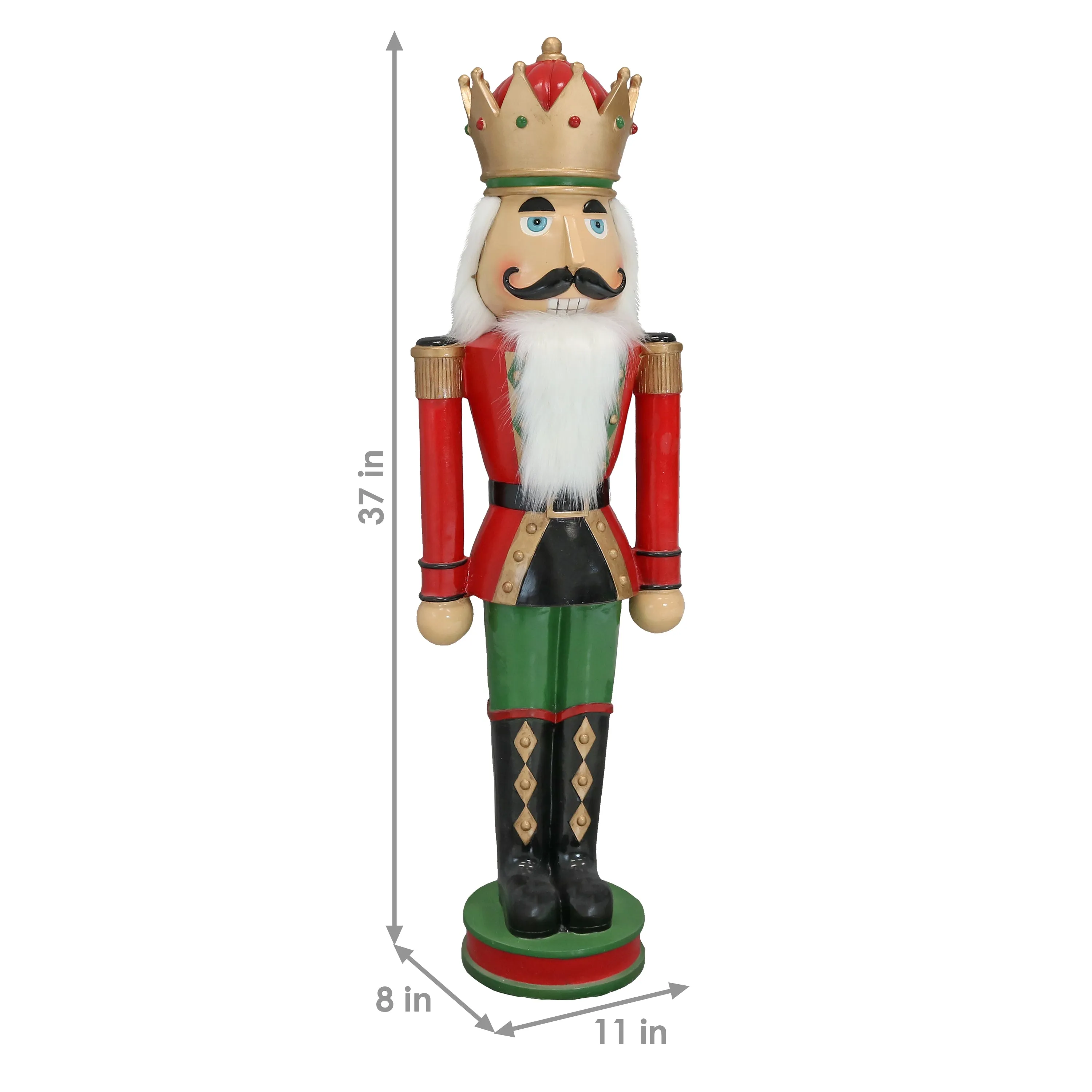 Sunnydaze Matthias the Nutcracker Prince Christmas Decor