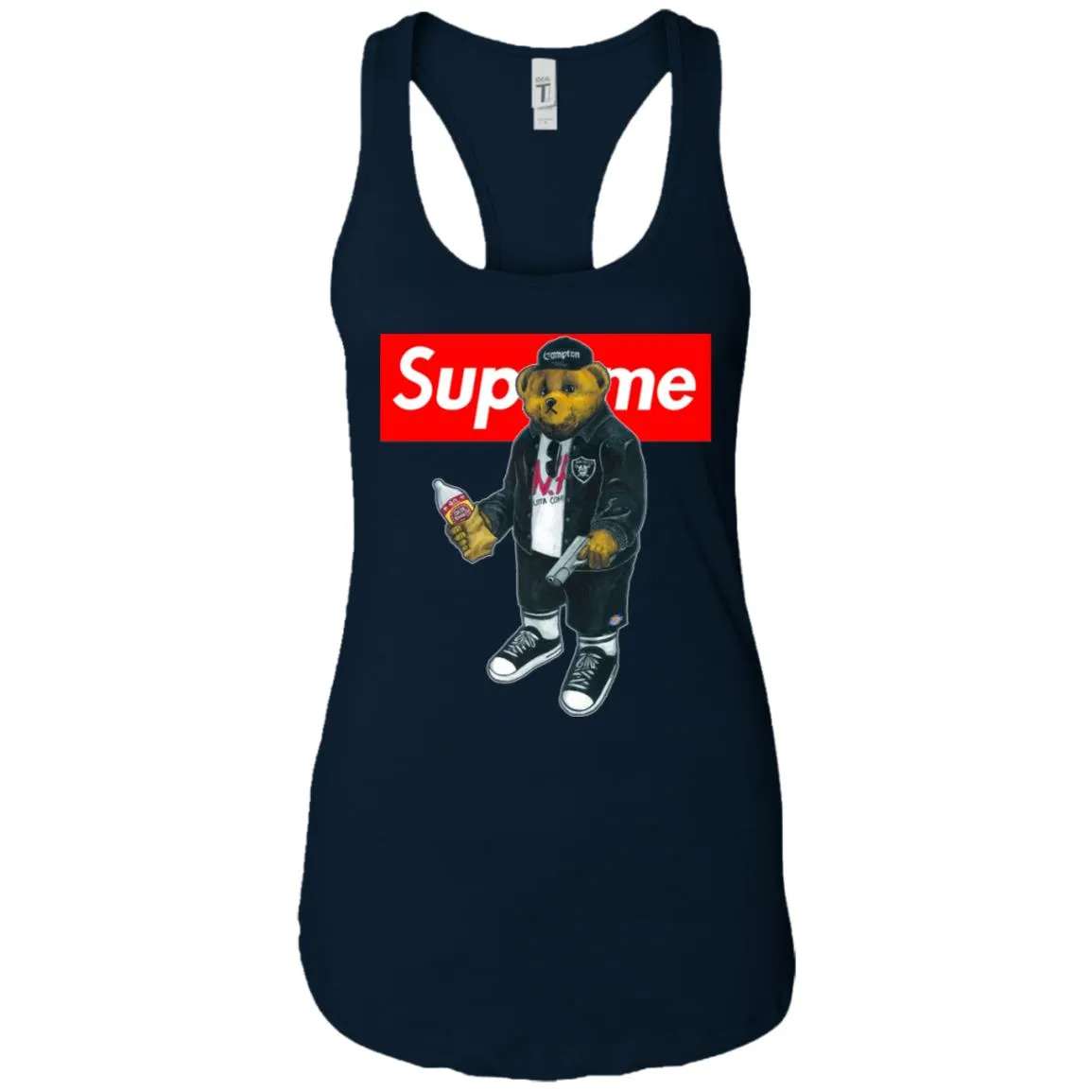 Supreme Bear Guns T-shirt Women Tank Top