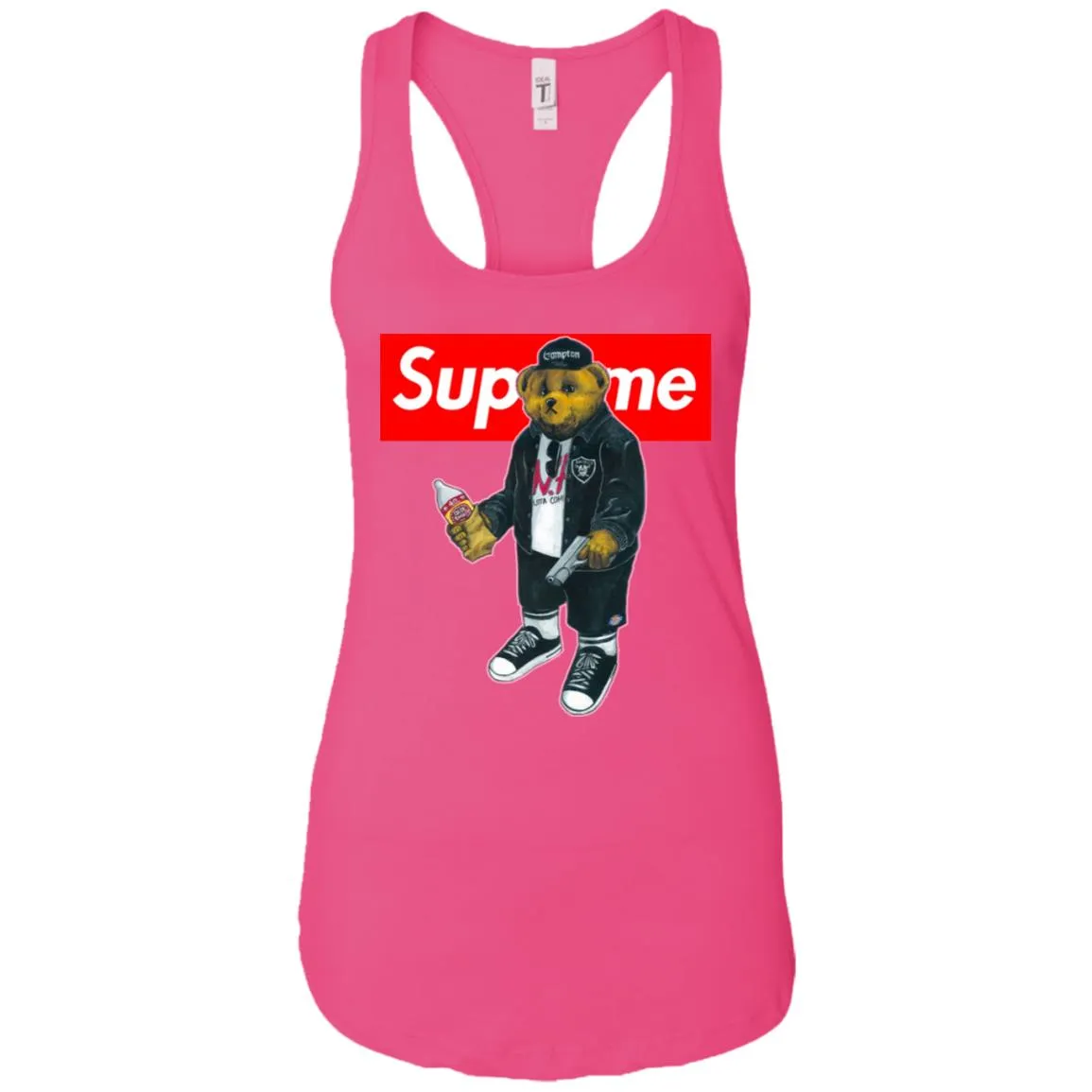 Supreme Bear Guns T-shirt Women Tank Top