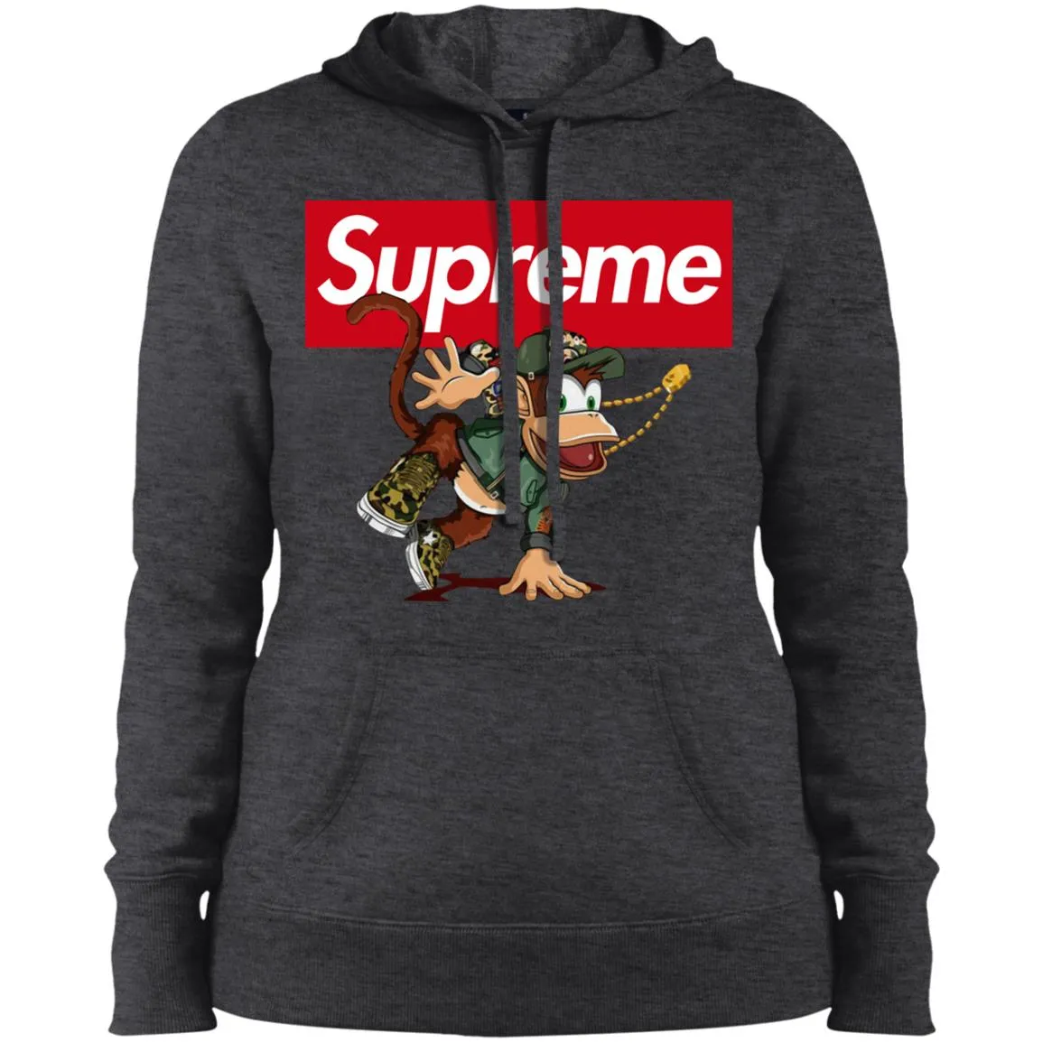 Supreme Monkey T-shirt Women Hooded Sweatshirt