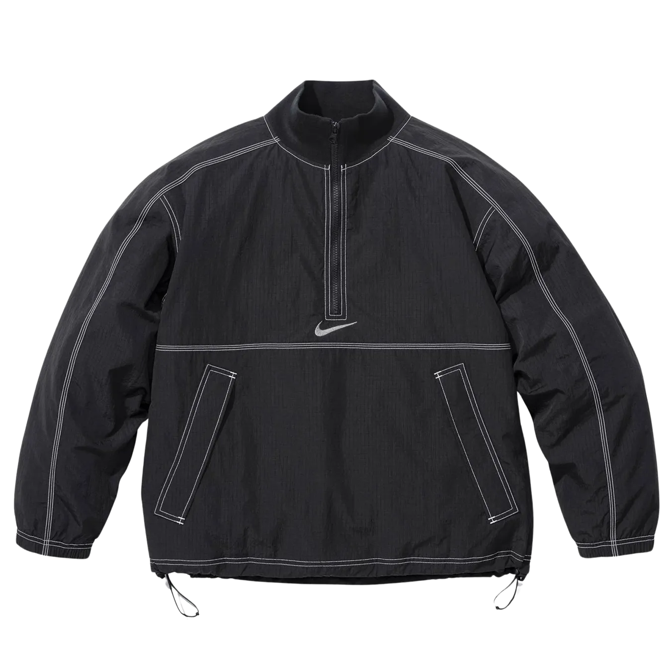 Supreme x Nike Ripstop Pullover 'Black'