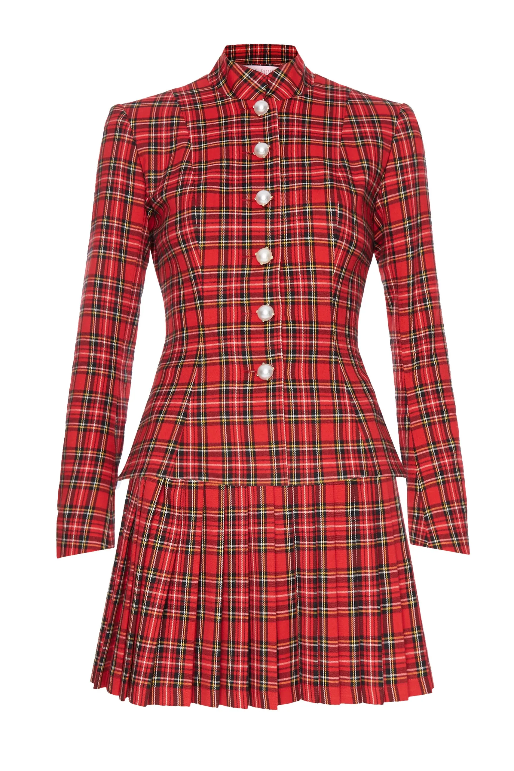 Tartan Red Skirt