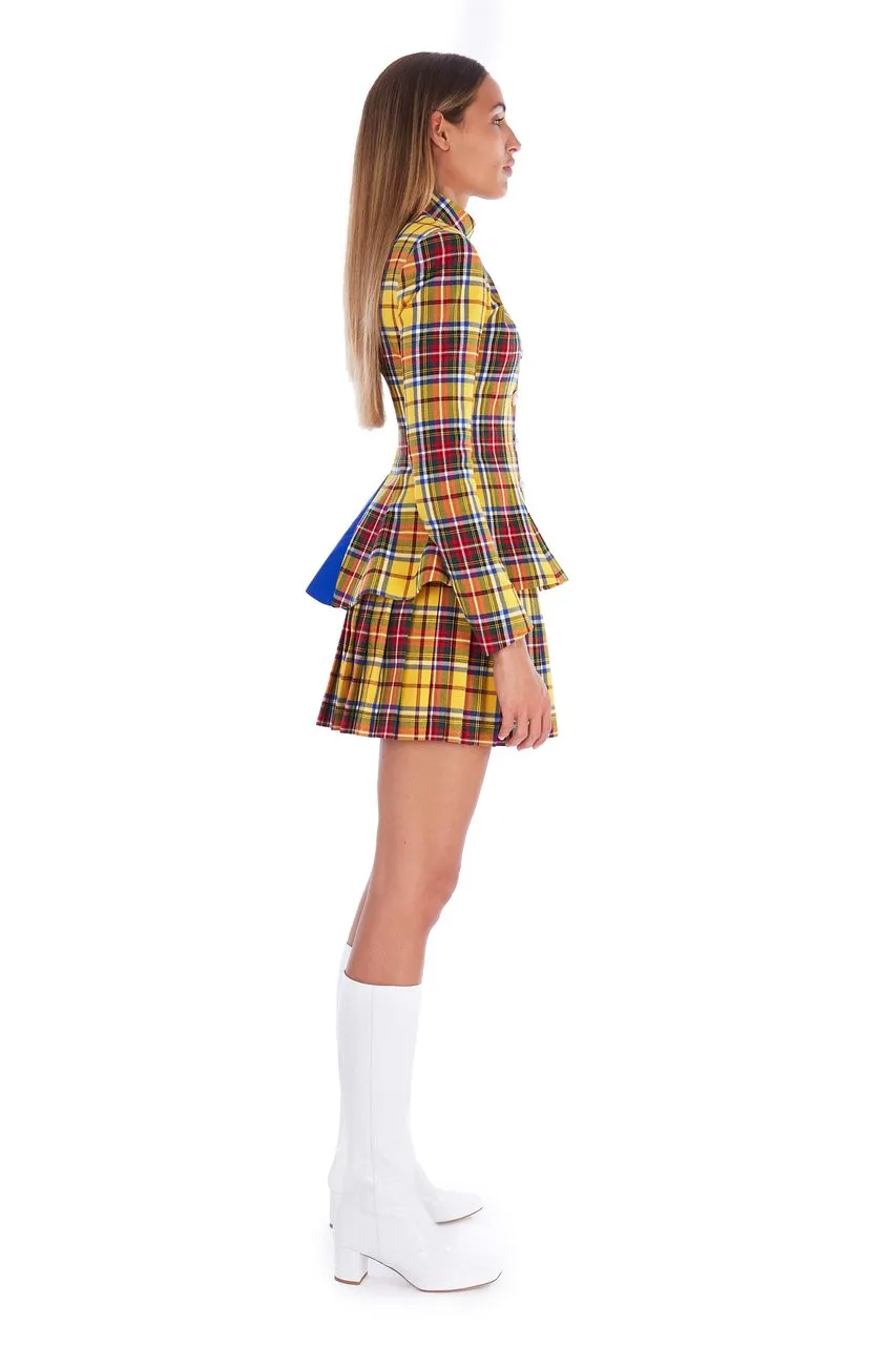 Tartan Yellow Skirt