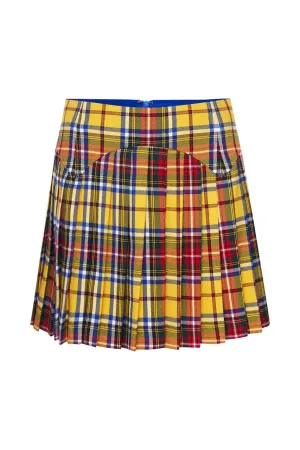 Tartan Yellow Skirt