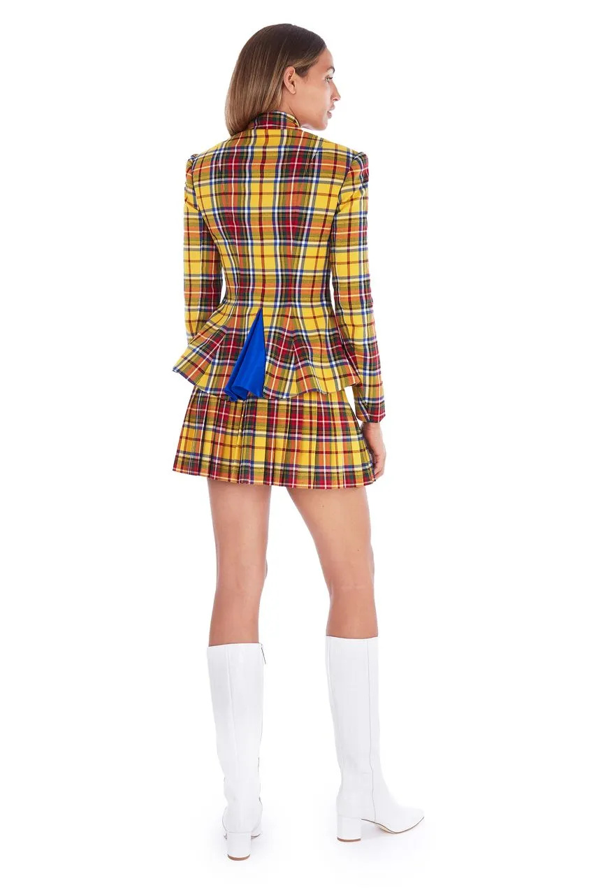 Tartan Yellow Skirt