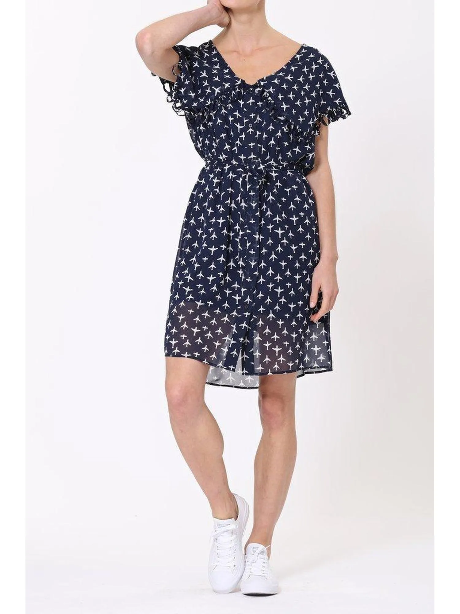 Taylor Dress- Navy