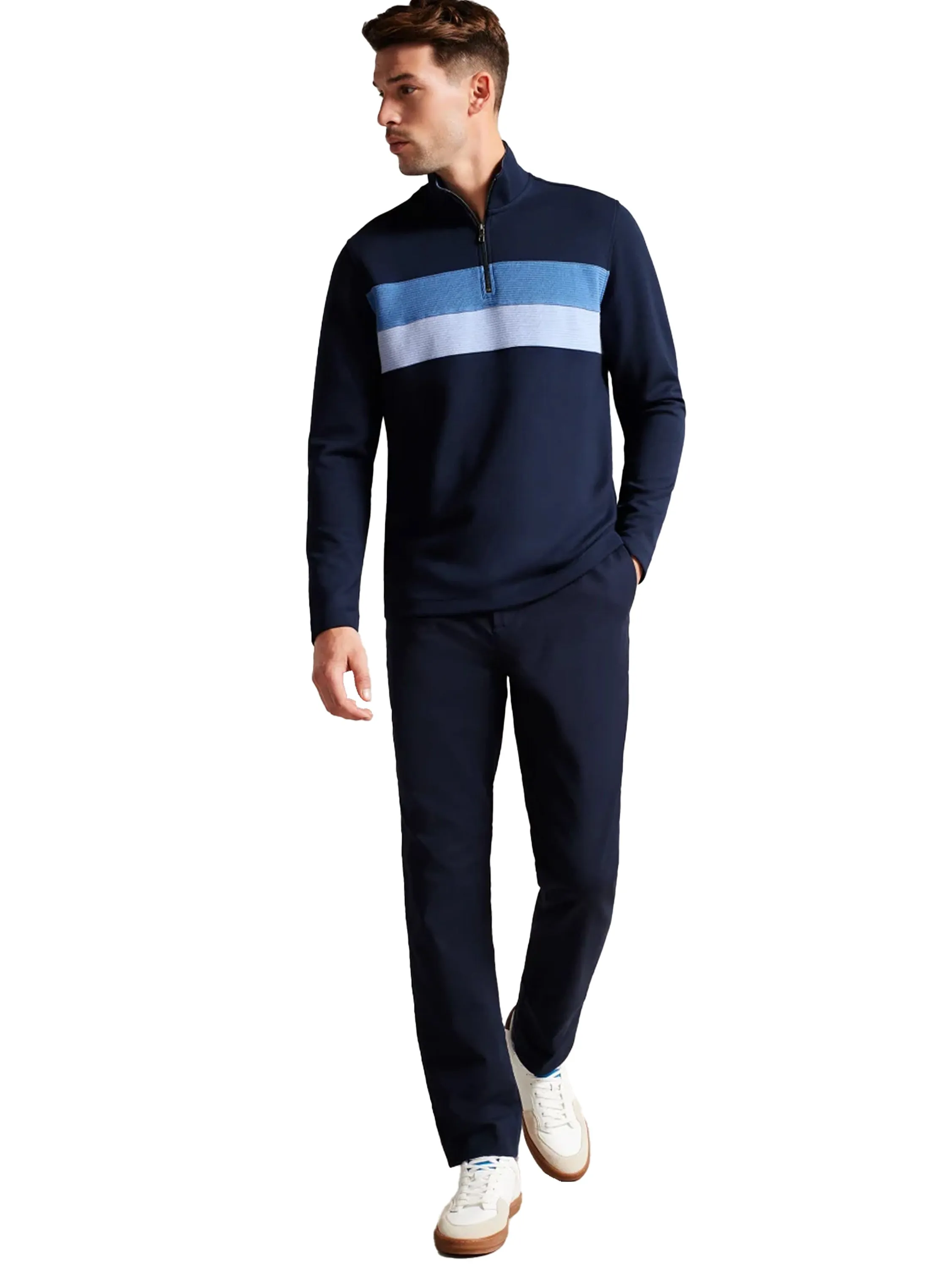 Ted Baker | Mens Half Zip Jumper - Veller